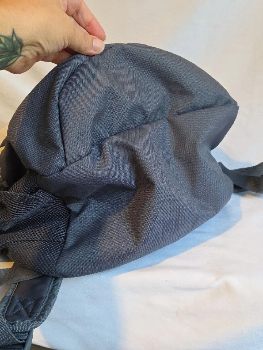 adidas Men’s Gray & Cream Athletic Backpack